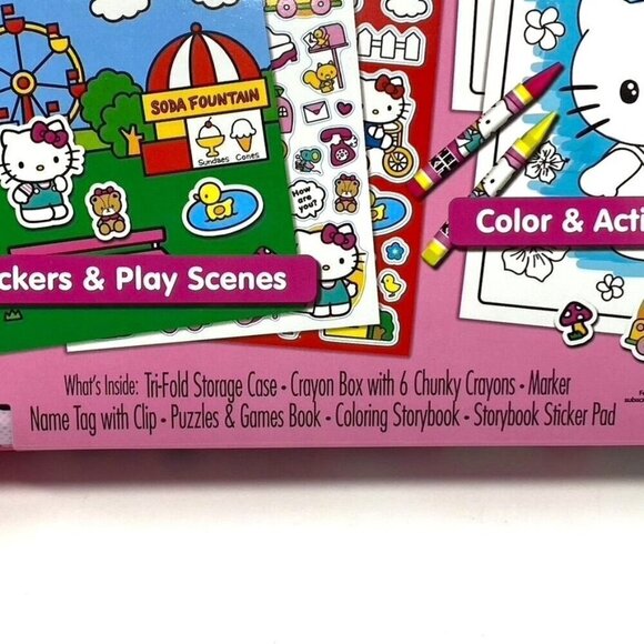 Bendon Hello Kitty Coloring And Activity Set Stickers Puzzles 3 Books  SB - Picture 3 of 8
